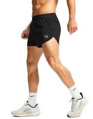Running Shorts for Men 3 Inch Lighweight Quick Dry Workout Gym Athletic Joggi…