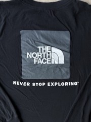 The North Face Black Graphic Logo Crew Neck Long Sleeve Men’s T-Shirt M