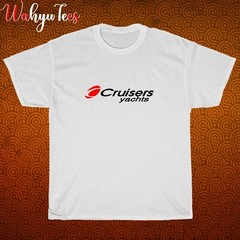 Cruisers Yachts Performance Logo Black/Grey/Navy/White Size S-5XL Unisex T-Shirt