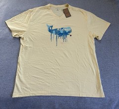 G.H. Bass Shirt , N E. Coast Whale Watching Phase 1E. V Neck XL BRAND NEW
