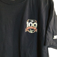 Starter New York Giants 100 Seasons 1925 Anniversary NFL Shirt Mens XL Navy Blue