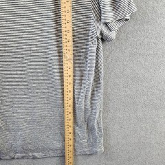 The Men’s Store at Bloomingdale’s Striped Linen Tee XXL Dark Slate Pullover S/S