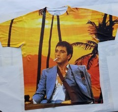 Scarface Frank’s Office T shirt Miami south beach 80s tony montana