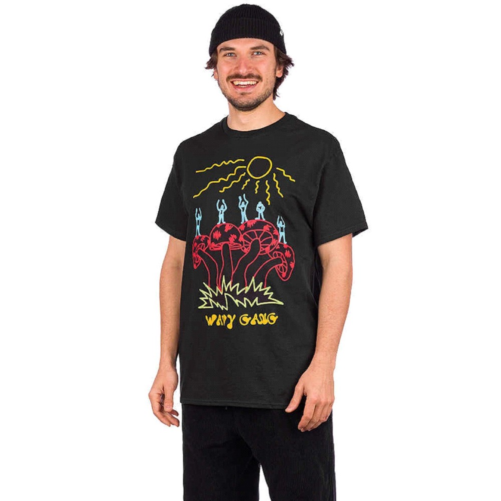 ALAB Wavy Gang Men’s Black T-shirt – NWT