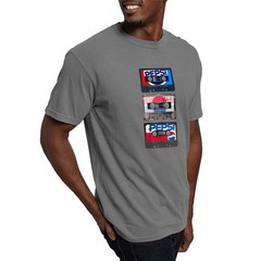 CafePress Pepsi Flashback Tapes Mens Comfort Colors Shirt Mens Shirt (267996624)