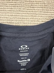 Oakley B1B Logo Navy Black Size Large T-Shirt Blackout NWT