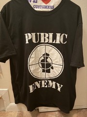 public enemy t shirt classic cop target logo 2 xl