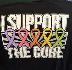 Ball State Bowling Sponsored Support the Cure Event Promo Charity Shirt 3xl
