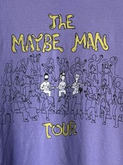 AJR The Maybe Man Tour 2024 Dateback T Shirt Purple Large
