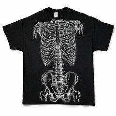 Leslie Arwin Skeletal System 2XL Double Sided T Shirt Anatomy Science Medical