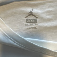Men’s Nike Air JORDAN XI RETRO 11 CONCORD 3XL Shirt WHITE RARE 914459 Hotline