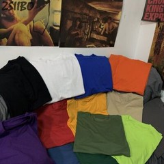 Pure Color Tees Tops Fashion Casual Cotton Short Sleeve Men’s O-Neck Streetwear