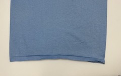 Vintage 80s Graphic T-Shirt M Tight Fit Shower Novelty Grunge Sports Blue USA