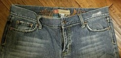 Unique Women’s Old Navy Embellished Boot Cut Jeans Size 10 