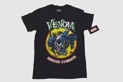 Marvel Venom Sinister Symbiote Comic Graphic Mens Black Shirt NWT S-XL