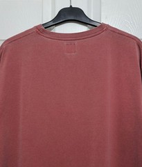 Trendsplant Essential Pigment Pocket T-Shirt Red Mens XL Organic Cotton £42 BNWT