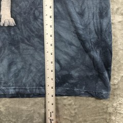 The Mountain Shirt Mens XL Blue Wolf Moon Pack Graphic Tee Tie Dye Animal