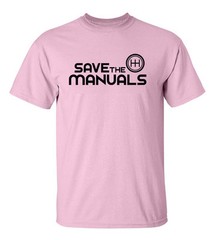 SAVE THE MANUALS Racing Automotive T-Shirt ***FREE SHIPPING*