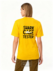 UNISEX MEN WOMENS TEE TSHIRT SHARK CAGE TESTER DIVING SWIMMING DIVE REEF FISH