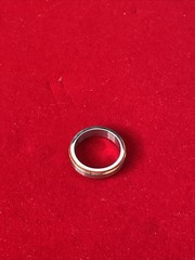 Men’s Stainless Steel Ring Size 6 Silver Color for Men Fashion Jewelry
