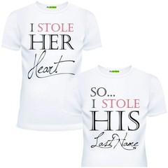 Matching Shirts for Couples Funny His & Hers T-Shirts, Matching Couple Shirts