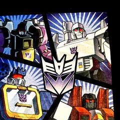 Transformers Decepticons T-Shirt Men’s XL Licensed by Hasbro Black Gildan 16-2