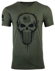 Howitzer Style Men’s T-Shirt TACTICAL PATRIOT Military Grunt Green S M L XL 2XL