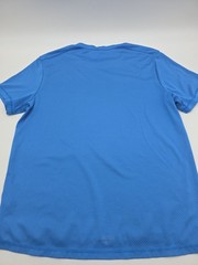 Alive T-Shirt Men Large Blue Solid Running Gym..#40874