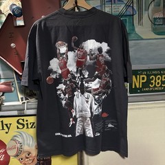 Wack Jumper Air Michael Jordan Chicago Bulls Basketball Rap Tee Shirt Hip Hop M