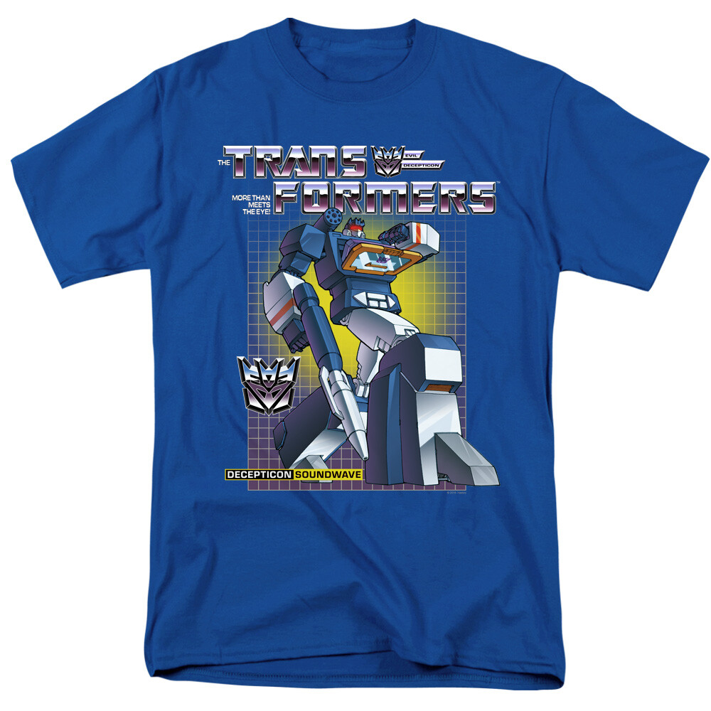 The Transformers Soundwave 80’s Cartoon Licensed Adult T-Shirt
