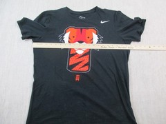 Nike Tiger Woods Frank T-Shirt Mens Medium Black Graphic Short Sleeve Crew Neck