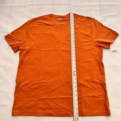 Goodthreads Men’s Slim-Fit Short-Sleeve Cotton Crewneck Orange T-Shirt XL