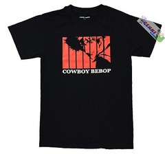 **Legit** Cowboy Bebop Opening Spike Authentic Anime Screen Print T-Shirt #59075