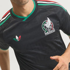 Adidas Mexico T Shirts Men’s Black Crew Neck Moderate JL8546 Size