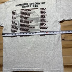 Vintage 90s 1995 Super Chevy Show Hot Rod Dragster Bel Air Shirt Size Large