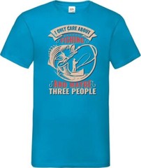 Fishing I Only Care Funny Humour Novelty T Shirt Various Colours And Sizes