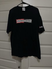 90s Pennywise California Punk Band Vintage T Shirt Box Logo W Skull