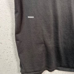 Pangaia Mens Size XL Black Seaweed Organic Cotton T-Shirt Sustainable Casual