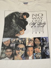 Vintage Puff Daddy & The Family 1997 No Way Out Tour T-Shirt Size XL Rap Tee 90s