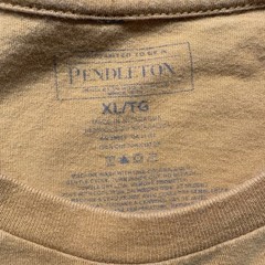 Pendleton Tuscan Bear Aztec Shirt Men’s Size XL Yellow Graphic Print Tee