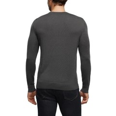 Banana Republic Men’s Merino Wool Crew Neck Sweater, Gray, Size M
