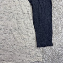 NEW Foundry Pocket T Shirt Mens Size 2XLT Beige Gray Long Sleeve Raglan