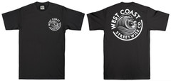 Streetwise Wave Coast Graphic T-Shirt Black M-L-XL-2XL-3XL-4XL-5XL