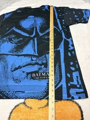 INSANELY RARE VINTAGE 1992 Batman Returns AOP Movie Promo T-Shirt XL/DEAD-STOCK