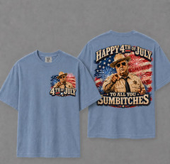 Patriotic Birds USA Flag T-Shirt American Freedom Fourth of July Graphic Tee.