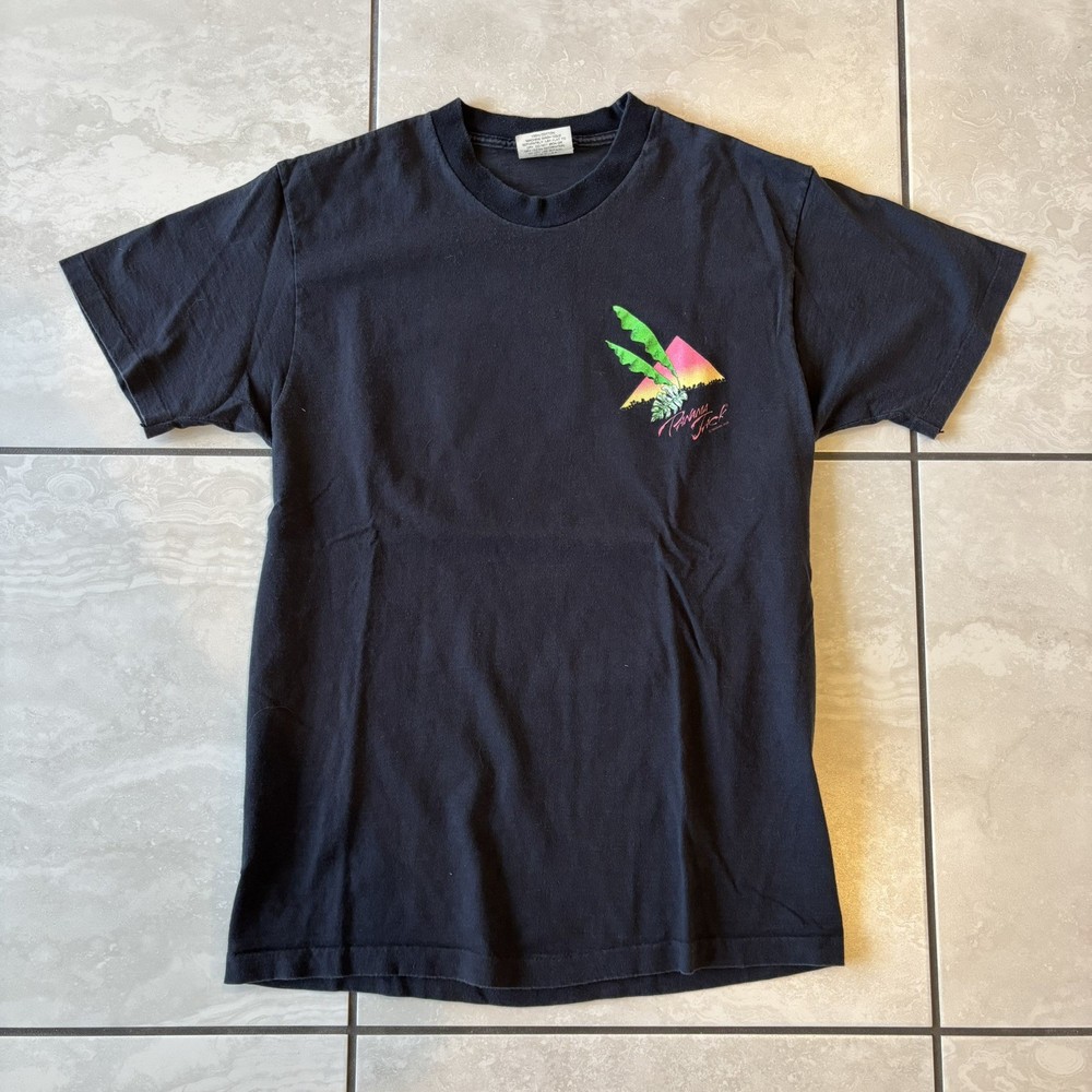Vintage 90s Panama Jack Save The Rainforest Single Stitch T-Shirt size Large
