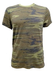 Woodland Camo Soft Comfortable T-shirt Tactical Short Sleeve Tee Eco Jersey