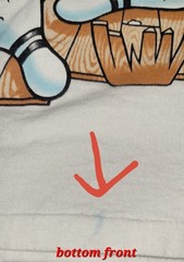 Vintage 1995 Looney Toons Taz Bowling t-Shirt Single Stitch Double Sided XL USA