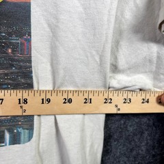 Delta T-Shirt Unisex XL White Cotton Visa Las Vegas Academia Classic Summer