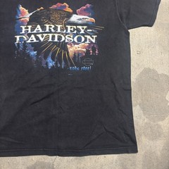 Vtg 1999 Harley Davidson Eagle Soaring Savannah Georgia T-Shirt Large USA Made